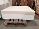 Mobilier bois carré blanc