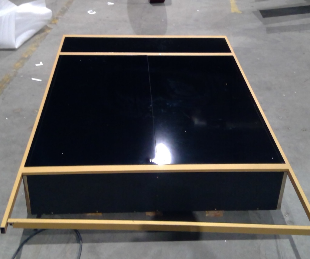 (MONTREUIL) Armoire haute noire