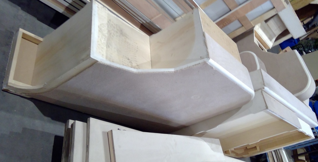 (MONTREUIL) Module bois moquette