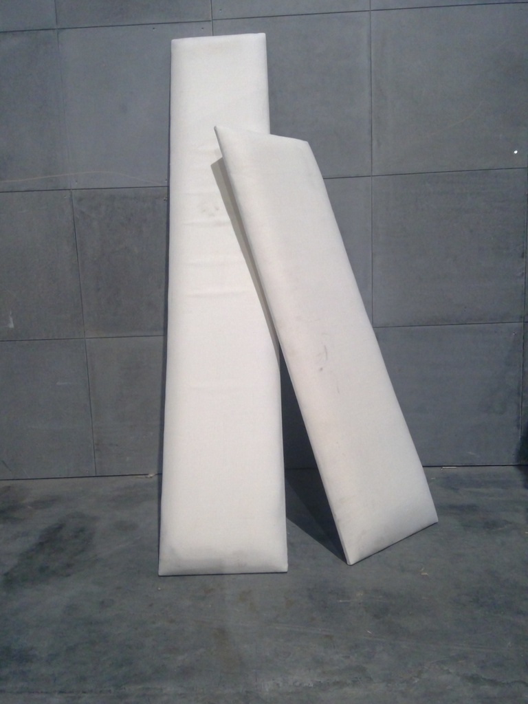 (MONTREUIL) Banquette blanche (moyenne / 120 -160)