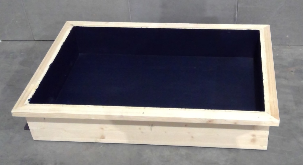 (MONTREUIL) Niche massif bleue (petite)