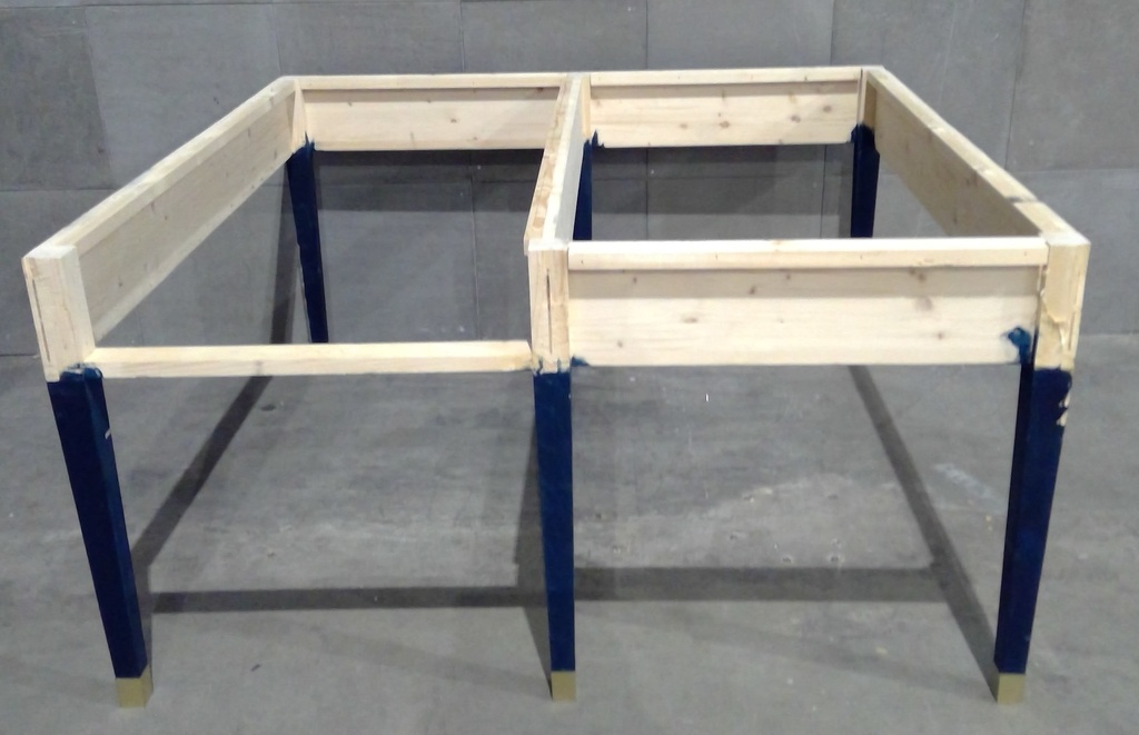 (PANTIN) Structure table massif 6 pieds