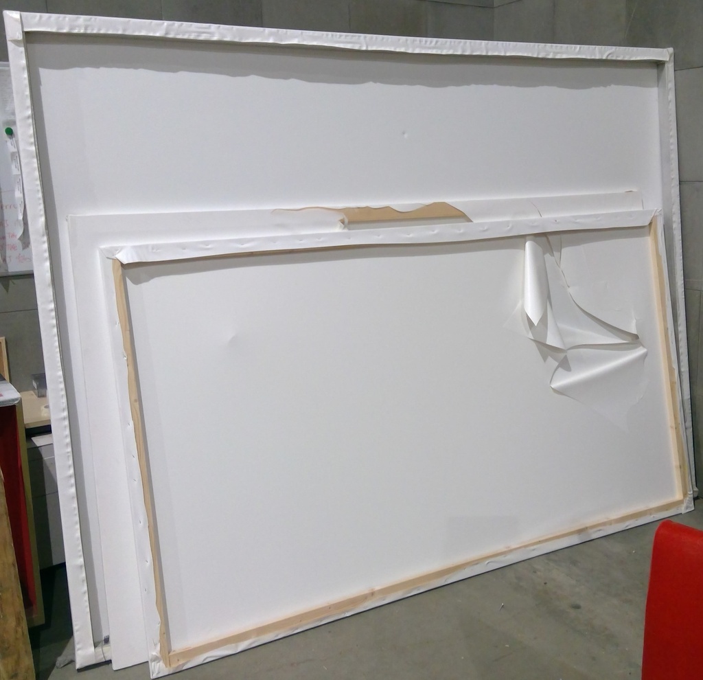 (MONTREUIL) Châssis alu (bâche blanche) (300x200)
