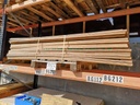 (MONTREUIL) Lot de planches de CP d'environ 196cm [L7] -  de largeurs variantes entre 20 à 30cm - épaisseurs 16 à 19mm