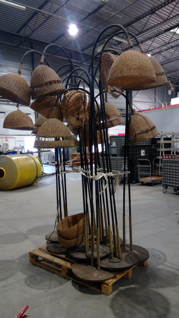 (MONTREUIL) Lampe métal 110521