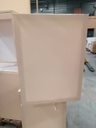 (MONTREUIL) Socle pin plastique doré