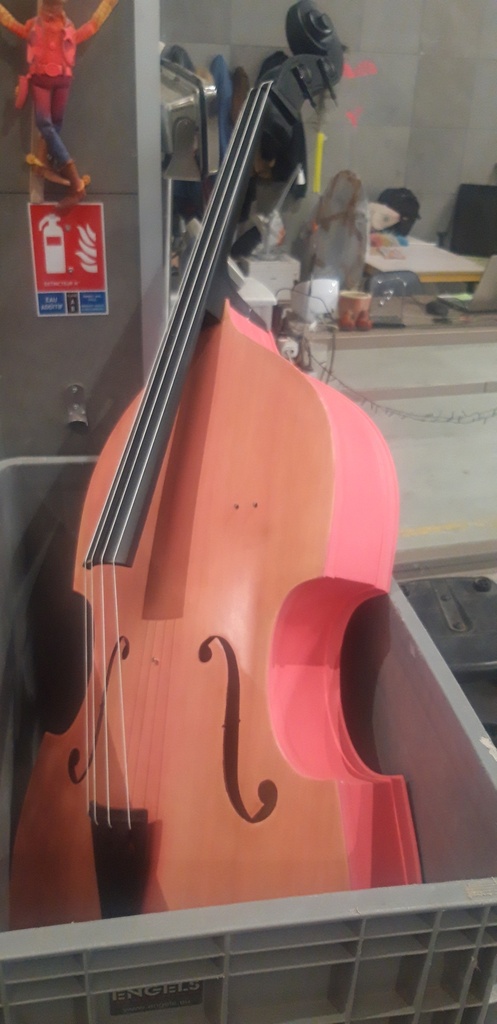 (SUD) Contrebasse rose