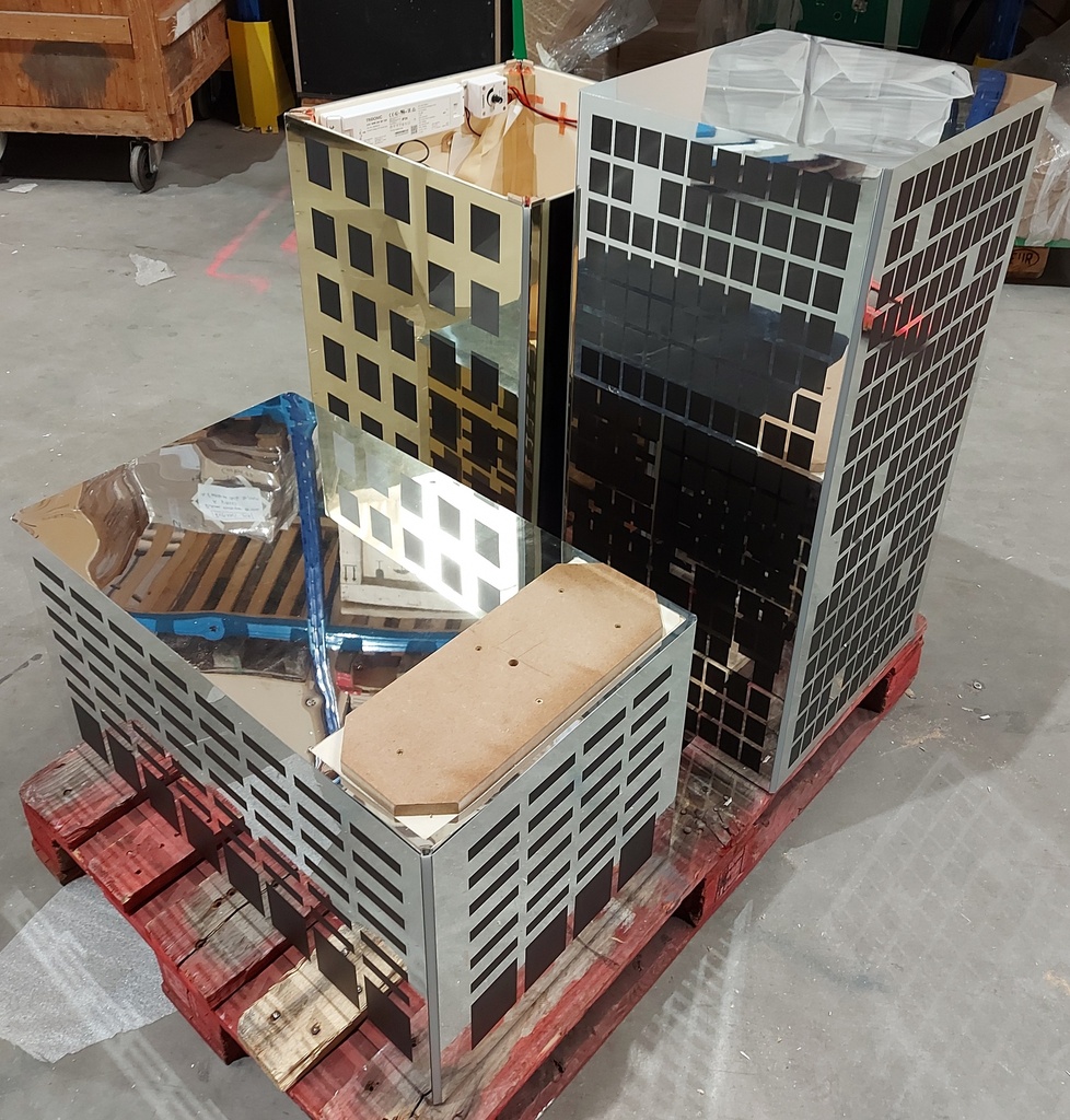 (PANTIN) Socle Led Building 3