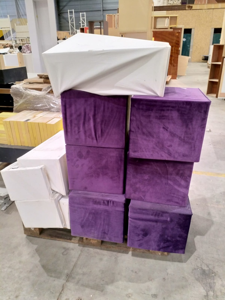 (PANTIN) Cube violet