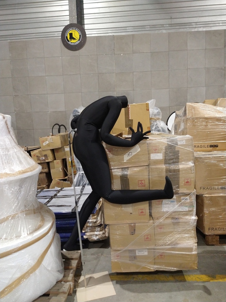 (MONTREUIL) Mannequin souple avec tête