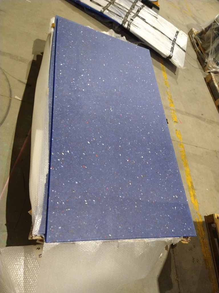 (PANTIN) Panneau plastique bleu