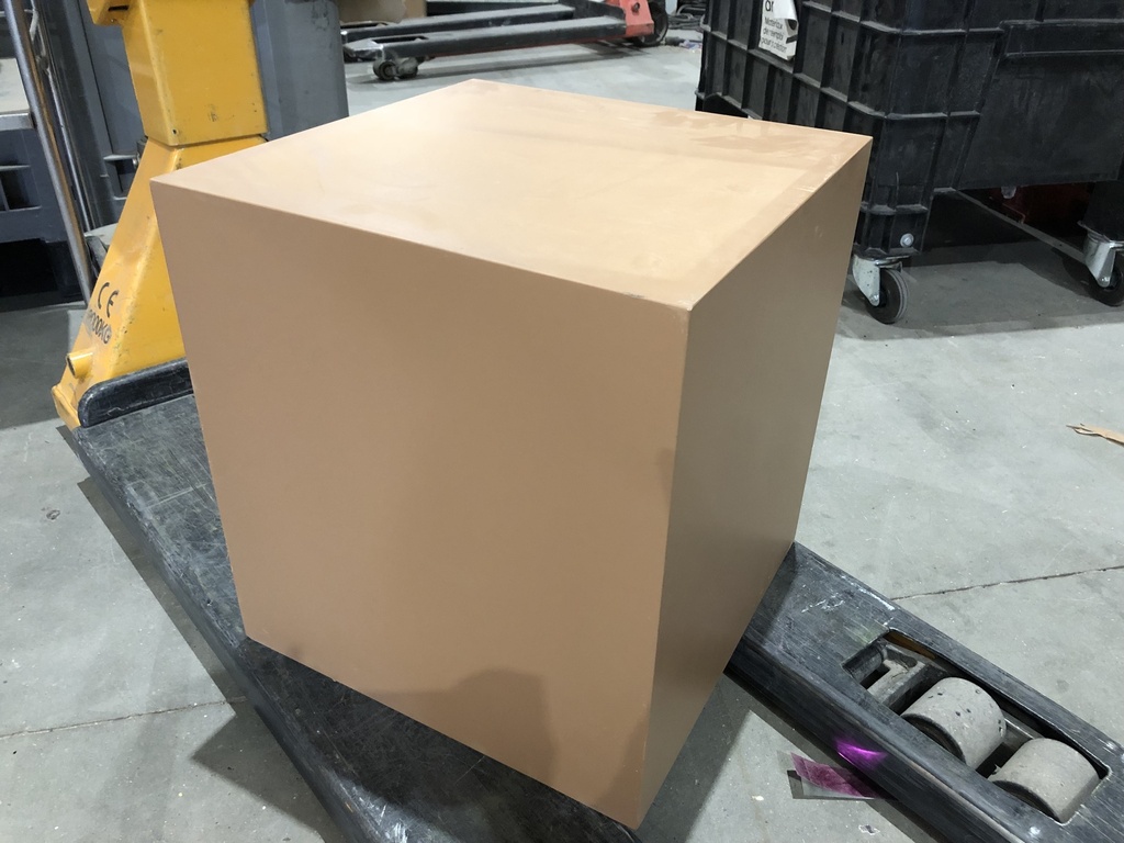 (PANTIN) Socle Cube MDF - EO0323