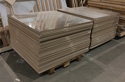 (SUD) Panneau MDF 22mm + stratifié miroir (1,2 x 1,2 m) 